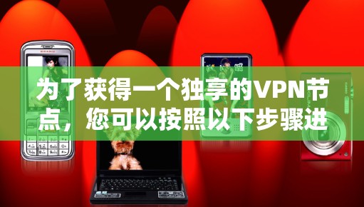 为了获得一个独享的VPN节点,您可以按照以下步骤进行操作 为了获得一个独享的VPN节点,您可以按照以下步骤进行操作