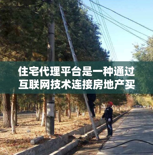 住宅代理平台是一种通过互联网技术连接房地产买卖双方的平台，旨在简化购房流程、提高效率并降低成本。这些平台通常提供线上展示房源、在线申请、数据分析和智能匹配等功能，帮助用户更高效地找到适合自己的房产