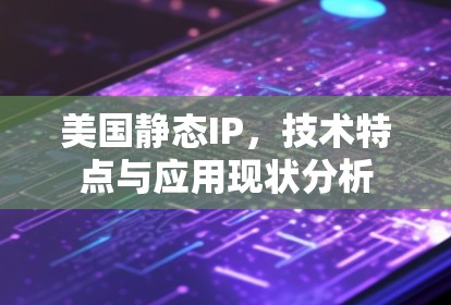 美国静态IP,技术特点与应用现状分析 美国静态IP,技术特点与应用现状分析