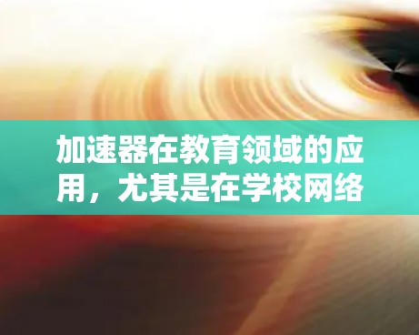 加速器在教育领域的应用，尤其是在学校网络中，可以提供多种可能性和优势。以下是一些可能的应用场景和优势