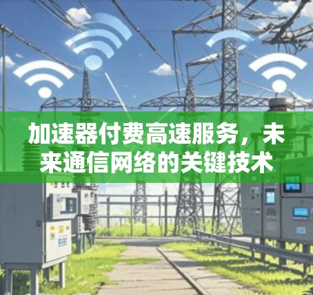 加速器付费高速服务，未来通信网络的关键技术驱动
